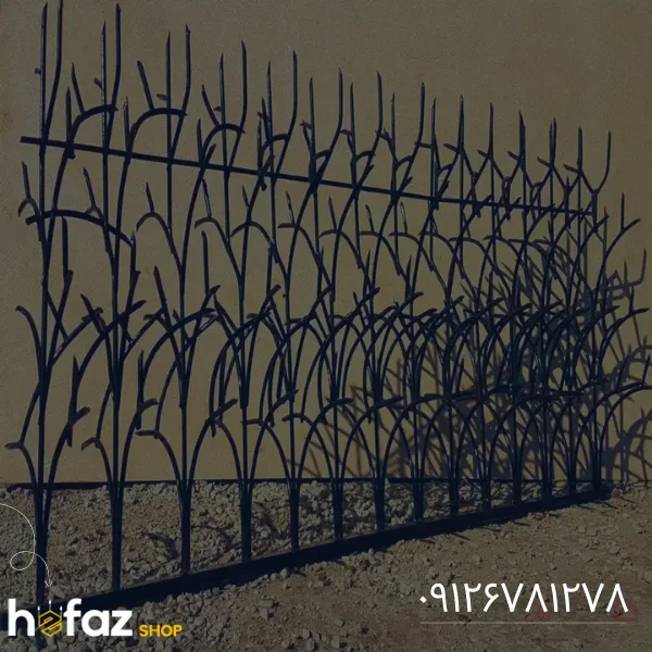 ارتفاع مناسب نرده شاخ گوزنی برای دیوار